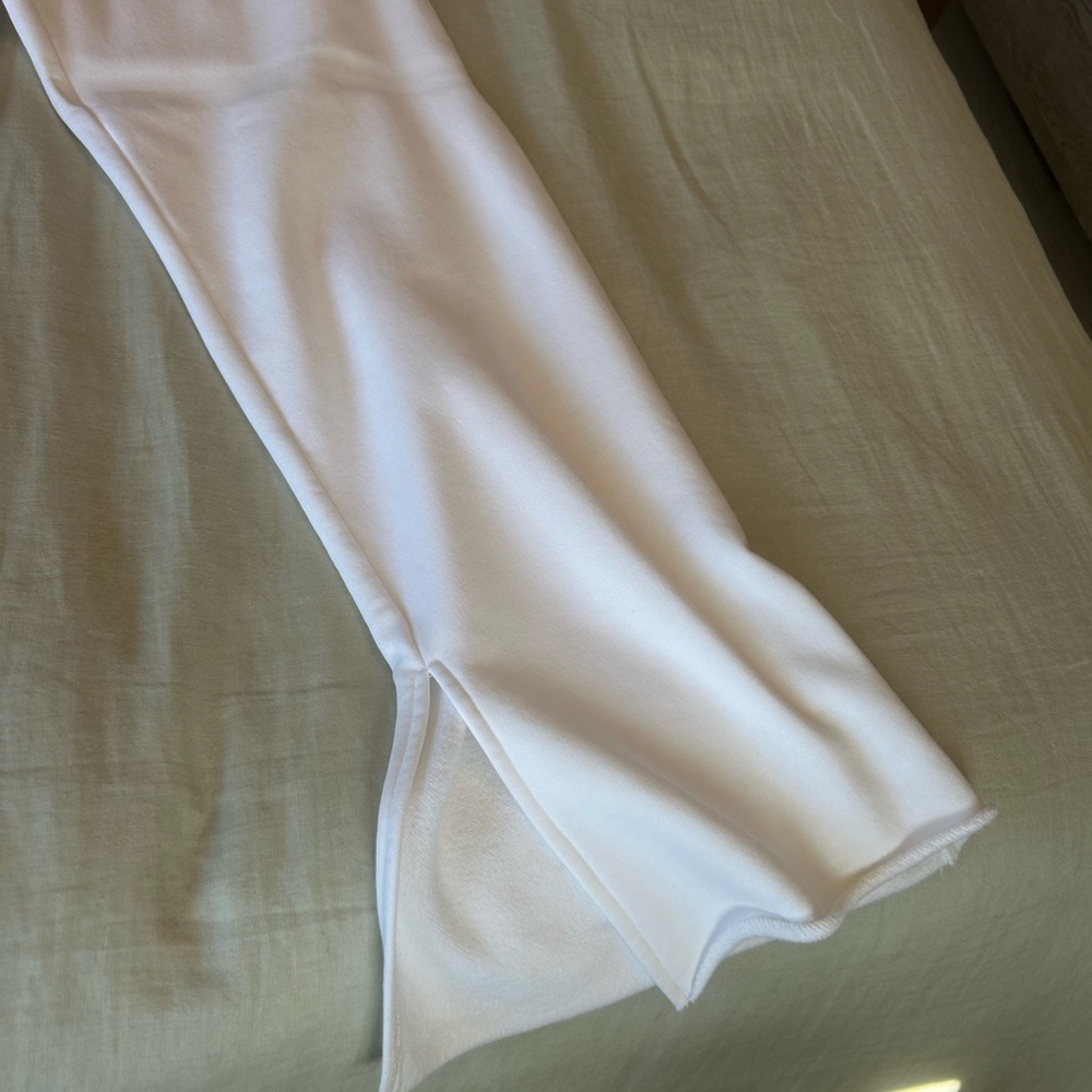 BRIDE MERCH High Rise Wide Leg Pants with Slit - Picture 6 of 6